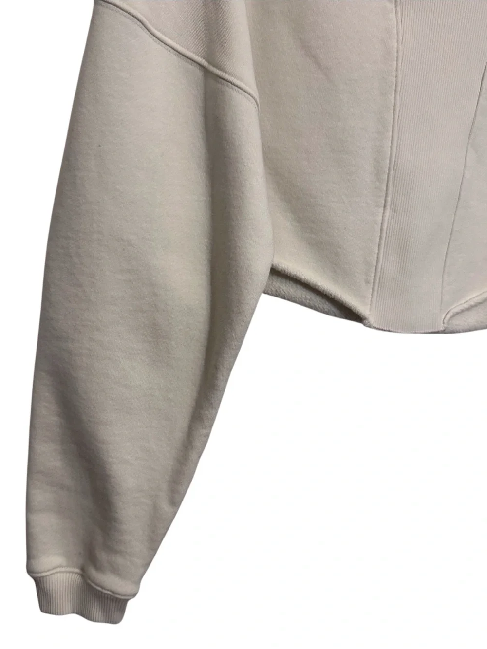Joah Brown Cream Crewneck Pullover Sweater - Picture 4 of 6